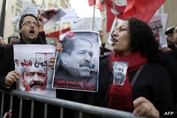 الإعدام لـ4 متورطين في اغتيال التونسي بلعيد