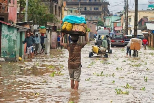 مقتل 11 ونزوح الآلاف جراء إعصار “غاماني” في مدغشقر