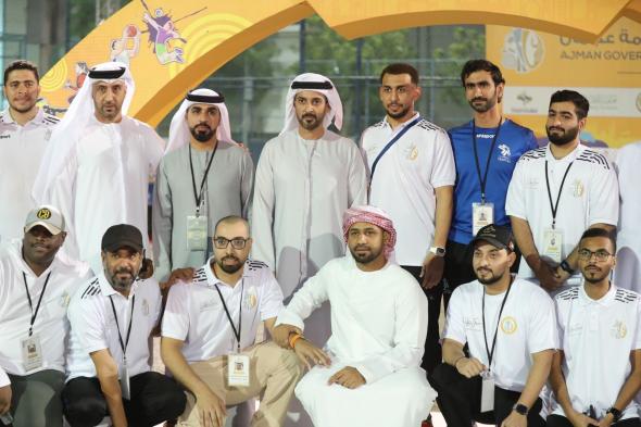 الامارات | عبد العزيز النعيمي يتوج هيئة النقل بطلاً لكرة القدم في دورة عجمان الرياضية
