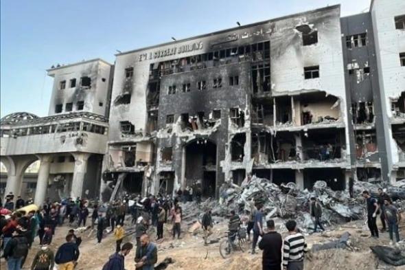 غزة..مئات الجثث ودمار واسع بعد انسحاب جيش الاحتلال من مجمع الشفاء ومحيطه