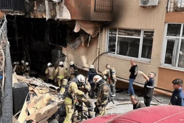 مصرع واصابة العشرات بحريق ضخم في إسطنبول (فيديو)