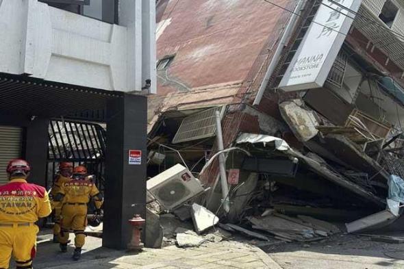 إدارة الأرصاد الجوية في تايوان تحذر من الهزات الارتدادية بعد الزلزال