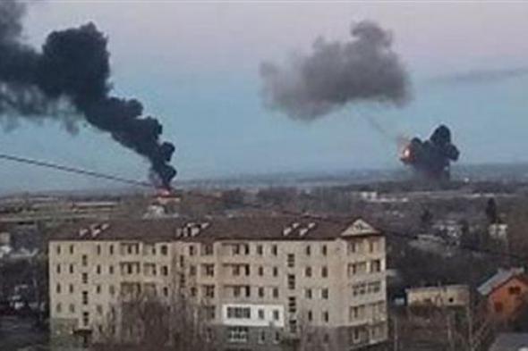 قصف روسي لمواقع أوكرانية لإنتاج المسيرات وقطارا محملا بالذخيرة