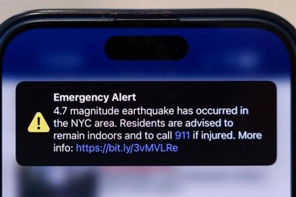 زلزال متوسط الشدة يضرب نيويورك
