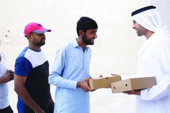 الامارات | بيت العائلة الإبراهيمية يوزع 6000 وجبة إفطار صائم