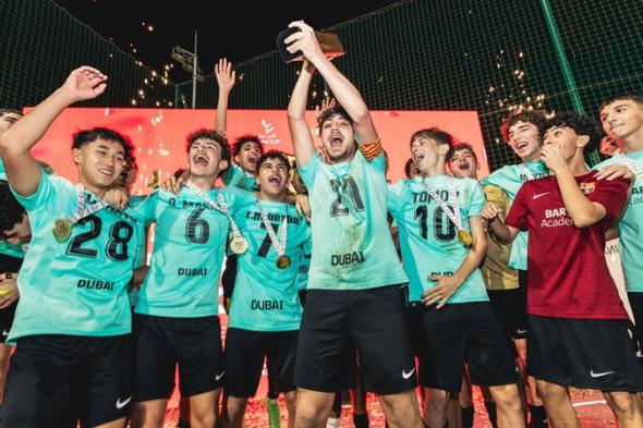 الامارات | برشلونة بطلاً لـ «كأس مينا دبي»