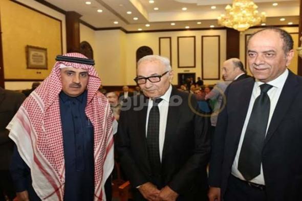 نائب السفير السعودي يشارك في عزاء أحمد فتحي سرور - (صور)