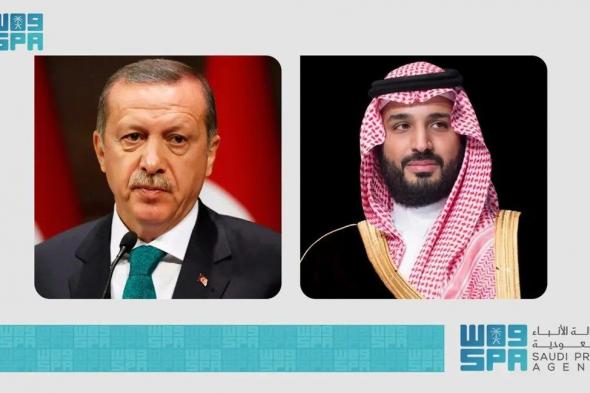 السعودية | سمو ولي العهد يتلقى اتصالاً هاتفياً من رئيس الجمهورية التركية