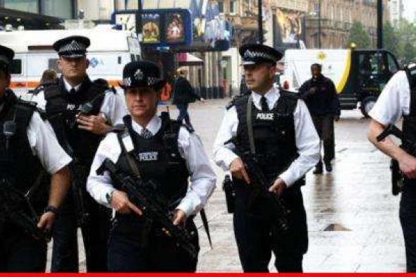 الشرطة البريطانية اعتقلت 5 اشخاص اثر احتجاج أمام وزارة الدفاع ضد بيع الأسلحة لإسرائيل