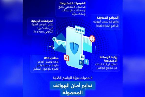 الامارات | «الأمن السيبراني» يحذّر من اختراق الهواتف المحمولة
