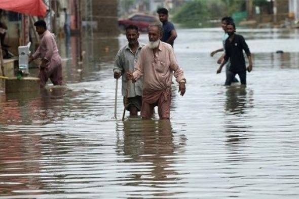 14 قتيلاً جراء الأمطار والعواصف في باكستان