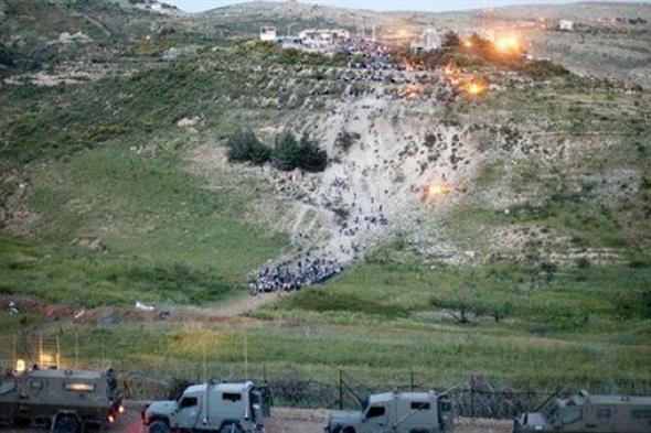 عاجل.. حزب الله يقصف مقر الدفاع الجوي والصاروخي الإسرائيلي في الجولان بعشرات الصواريخ