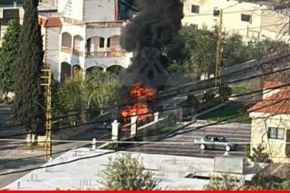 "المنار": غارة إسرائيلية استهدفت سيارة في بلدة الشهابية في جنوب لبنان