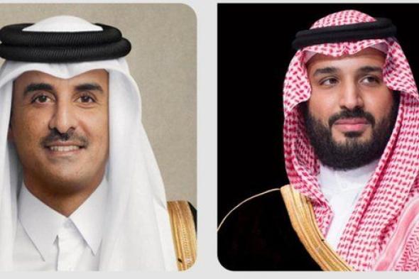 السعودية | ولي العهد يتلقى اتصالاً هاتفيًا من أمير دولة قطر
