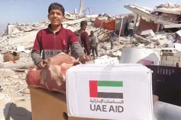«طيور الخير» تقدم 82 طناً من المساعدات الغذائية والإغاثية لأهالي غزة