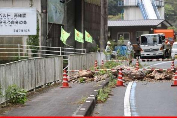8 جرحى جراء زلزال بقوة 6,3 درجات ضرب جنوب غرب اليابان