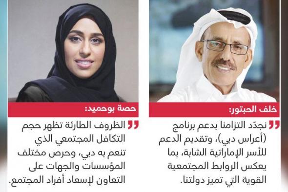 الامارات | «أعراس دبي» مستمرة.. وتعكس التكافل المجتمعي في الظروف الطارئة