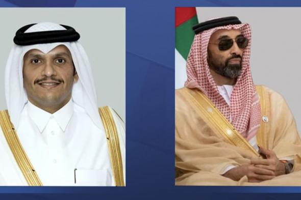 الامارات | رئيس مجلس الوزراء القطري يستقبل طحنون بن زايد