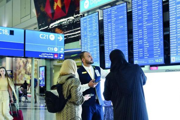 الامارات | دبي تسهل إجراءات 419 ألف مسافر في الظروف الجوية الطارئة