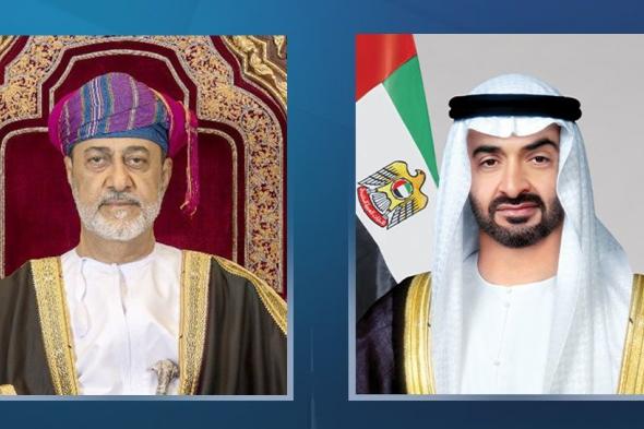 الامارات | رئيس الدولة يقيم مأدبة عشاء في قصر الوطن تكريماً للسلطان هيثم بن طارق