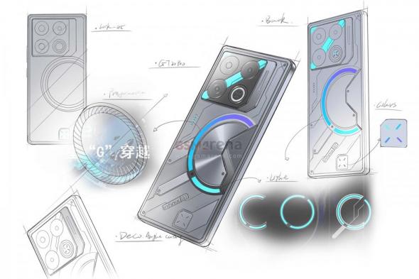 تكنولوجيا: تسريبات مصورة تكشف عن تصميم هاتف الألعاب القادم Infinix GT 20 Pro