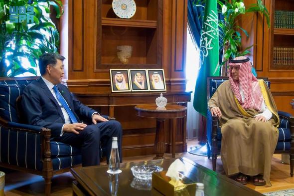 السعودية | وزير الدولة للشؤون الخارجية يستقبل سفير جمهورية كازاخستان‬ لدى المملكة