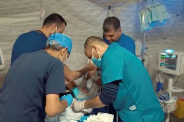 المستشفى الميداني الإماراتي في غزة يستأصل ورما وزنه 5 كغم