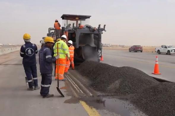 أمانة الرياض تبدأ إعادة تدوير الأسفلت وفق أحدث التقنيات العالمية