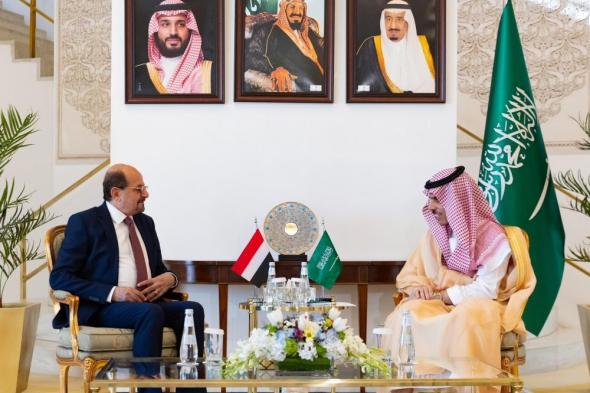 وزير الخارجية يبحث تعزيز العلاقات مع نظيره اليمني