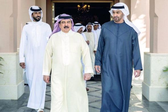 الامارات | رئيس الدولة وملك البحرين يبحثان تعزيز العلاقات والتطوّرات الإقليمية