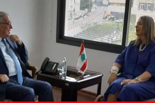 بو حبيب التقى ويشلت: لبنان يرحب بالجهود السويسرية لبناء حوار ديبلوماسي في الشرق الأوسط
