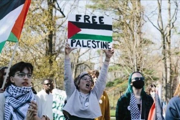 انضمام جامعتين جديدتين لمظاهرات طلاب الجامعات الأمريكية دعماً لغزة
