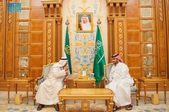 السعودية | ولي العهد يلتقي سمو أمير دولة الكويت