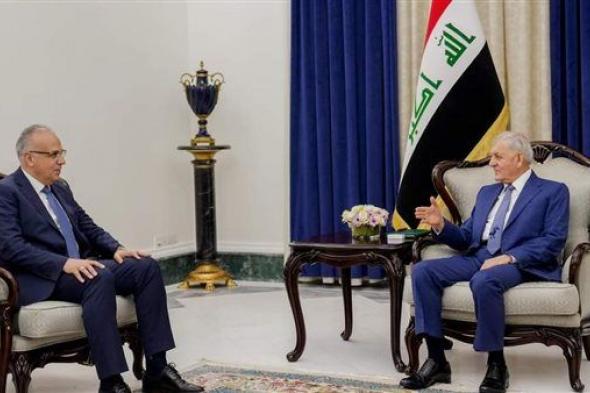 رئيس العراق يستقبل وزير الري المصري في قصر السلام ببغداد