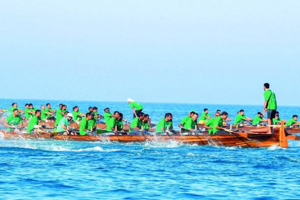 الامارات | سباق دلما لقوارب التجديف التراثية إلى محطة الختام