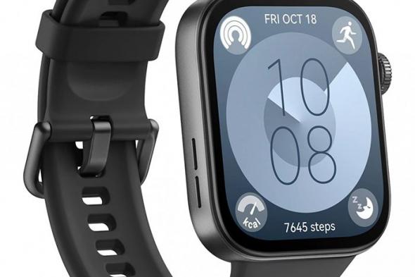 تكنولوجيا: تسريبات مصورة تكشف عن تصميم ساعة Huawei Watch Fit 3