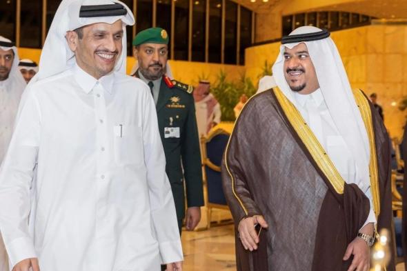 رئيس مجلس الوزراء القطري يغادر الرياض