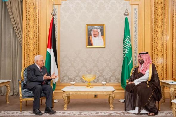 ولي العهد: المملكة تقف دائمًا إلى جانب الشعب الفلسطيني لنيل حقوقه