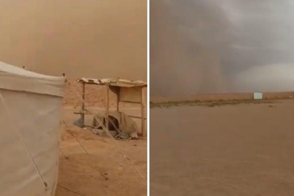موجة غبار كثيف في شمال الرياض .. فيديو