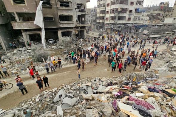 استشهاد 10 فلسطينيين في قصف إسرائيلي على جنوب غزة