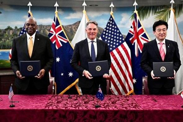 اتفاق للتعاون العسكري بين اليابان وأميركا وأستراليا
