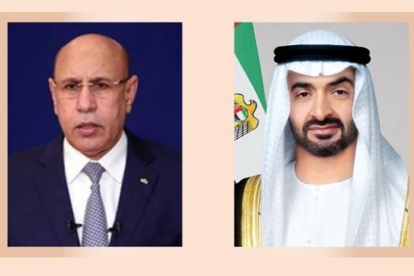الخليج اليوم .. رئيس الدولة يتلقى هاتفياً تعازي الرئيس الموريتاني بوفاة طحنون بن محمد