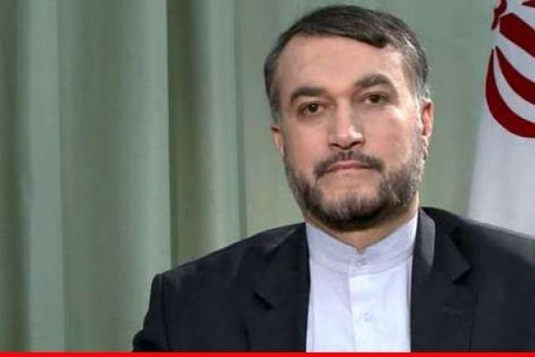 وزير الخارجية الإيراني: هنية أبلغنا برده على مقترح قطري مصري لوقف إطلاق النار وتبادل الأسرى