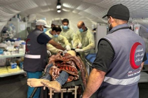 فيديو.. المستشفى الميداني الإماراتي في غزة عالج 20 ألف وأجرى 1745 جراحة