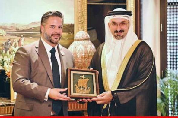 سلام التقى وزير الصناعة البحريني: لضرورة إعادة فتح الأسواق الخليجية أمام المنتجات اللبنانية