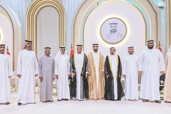 حاكما عجمان ورأس الخيمة والشيوخ يحضرون أفراح الكندي والغرير