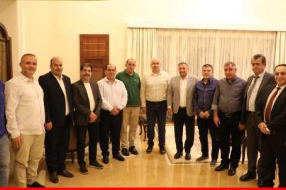 جابر التقى وفدا من الجامعة اللبنانية برئاسة بدران وبحث معه واقع الجامعة