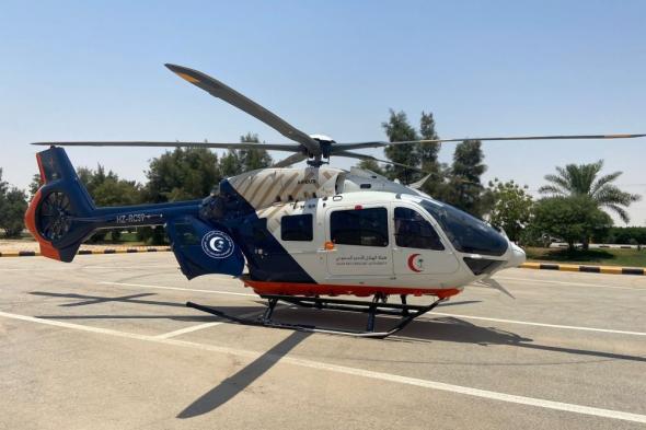 الإسعاف الجوي ينقل حالة طارئة لمقيم من رفحاء إلى حائل