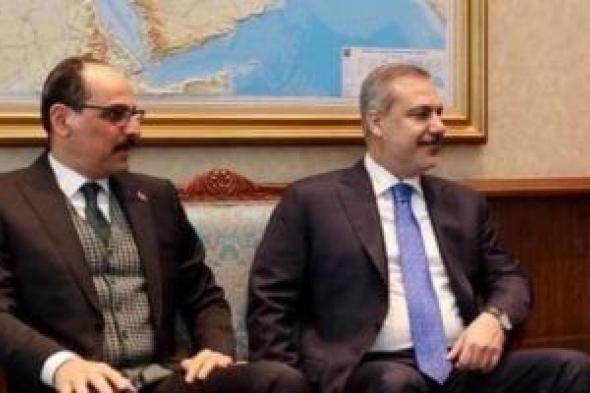 رئيس المخابرات التركية يزور الجامع الأموى فى دمشق