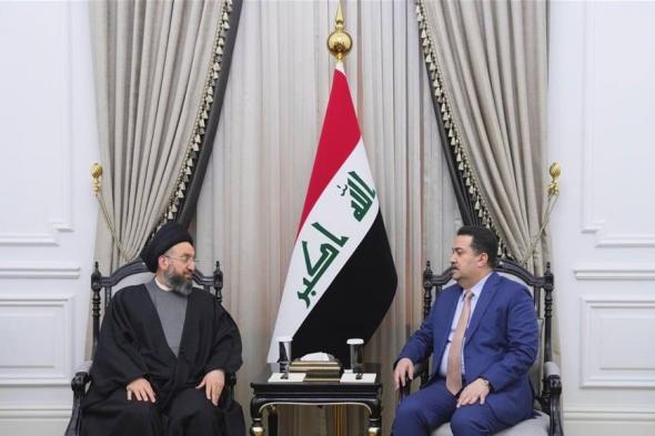 السوداني والحكيم يبحثان جهود الحكومة لتعزيز أمن العراق
